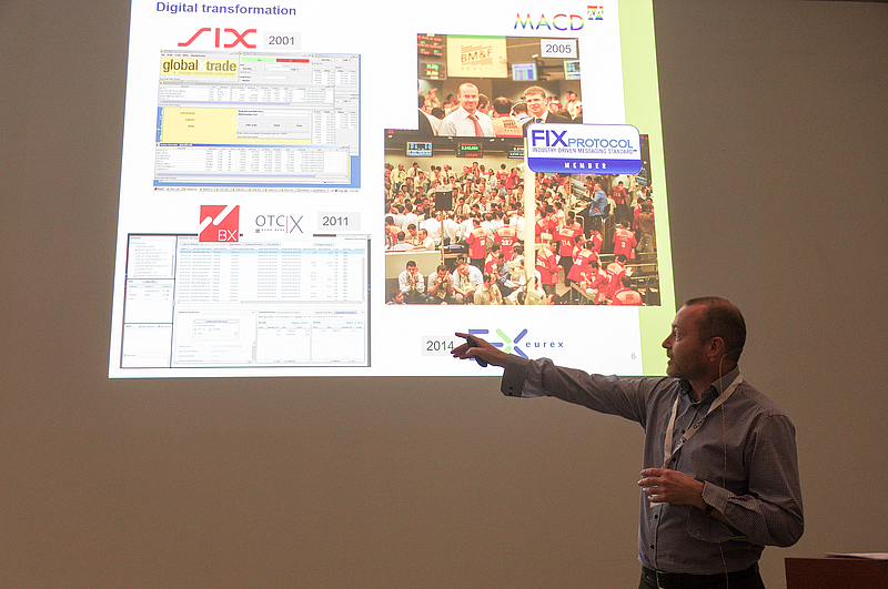 George Macdonald (CEO bei MACD) sprach auf der MACD Conference 2022 über die Geschichte des Handels und gab ein ausführliches Update zu den Projekten bei MACD - © MACD George Macdonald (CEO bei MACD) sprach auf der MACD Conference 2022 über die Geschichte des Handels und gab ein ausführliches Update zu den Projekten bei MACD - © MACD